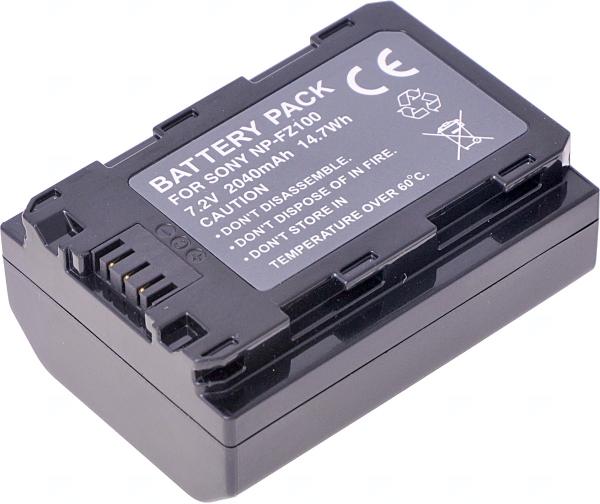Batéria T6 Power pre Sony NP-FZ100, 2040mAh, 14, 7Wh