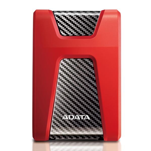 ADATA HD650/ 1TB/ HDD/ Externí/ 2.5"/ Červená/ 3R