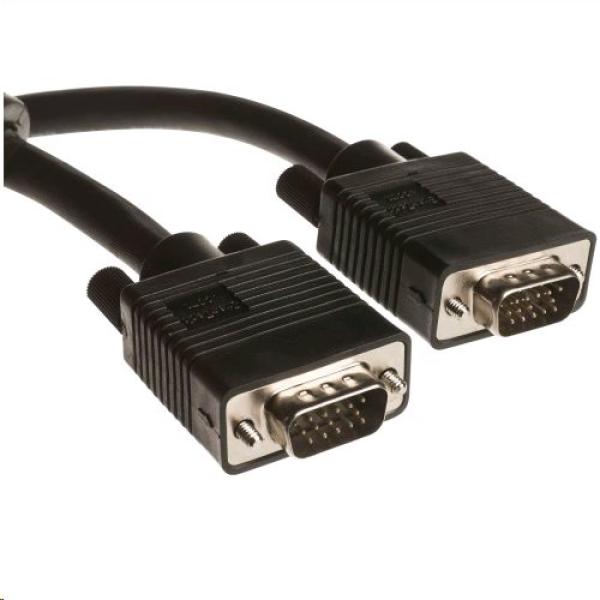 Kábel C-TECH VGA, M/ M, tienený, 5m