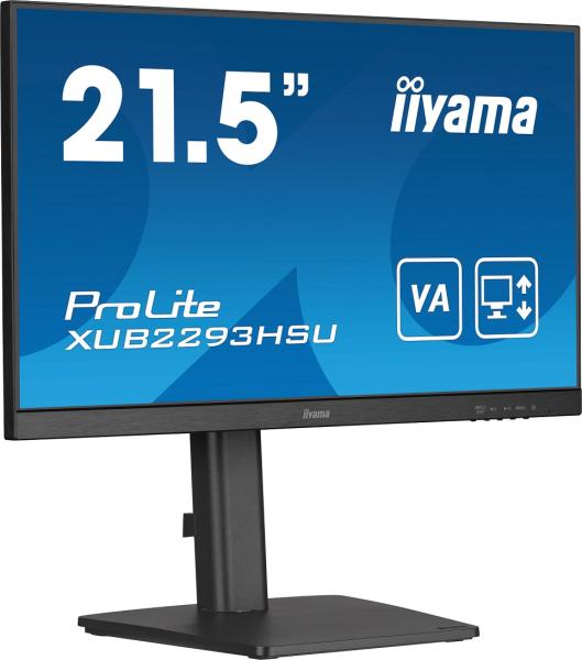iiyama ProLite/ XUB2293HSU-B7/ 21, 5"/ IPS/ FHD/ 100Hz/ 1ms/ Black/ 3R 