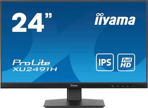 iiyama ProLite/ XU2491H-B1/ 23, 8"/ IPS/ FHD/ 100Hz/ 0, 5ms/ Black/ 3R