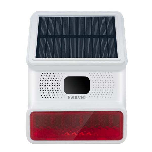 EVOLVEO bezd. siréna so solárnym napájaním pre SecuPro
