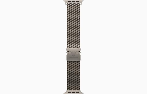 Apple Watch Ultra 2/ 49mm/ Natural/ Elegant Band/ Natural Titanium Milanese/ Large 