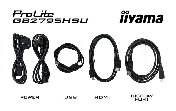 iiyama G-Master/ GB2795HSU-B1/ 27"/ VA/ FHD/ 280Hz/ 0, 2ms/ Black/ 3R 