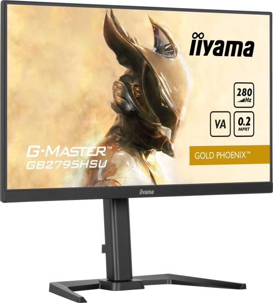 iiyama G-Master/ GB2795HSU-B1/ 27"/ VA/ FHD/ 280Hz/ 0, 2ms/ Black/ 3R 