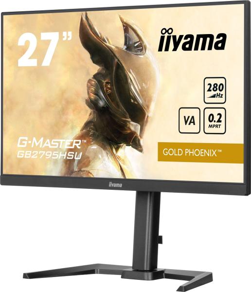 iiyama G-Master/ GB2795HSU-B1/ 27"/ VA/ FHD/ 280Hz/ 0, 2ms/ Black/ 3R 