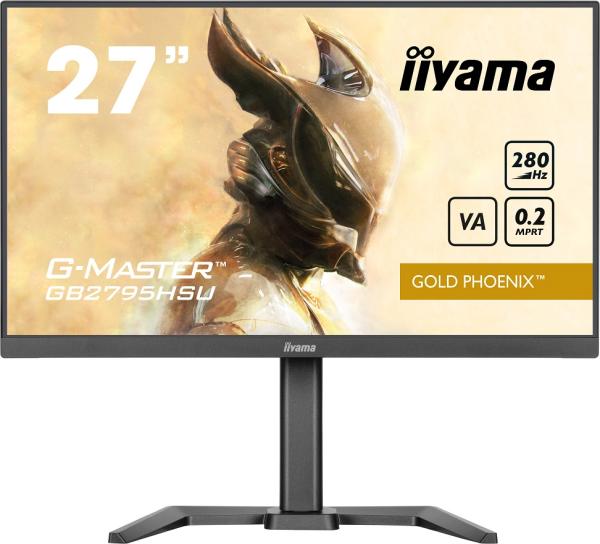 iiyama G-Master/ GB2795HSU-B1/ 27"/ VA/ FHD/ 280Hz/ 0, 2ms/ Black/ 3R