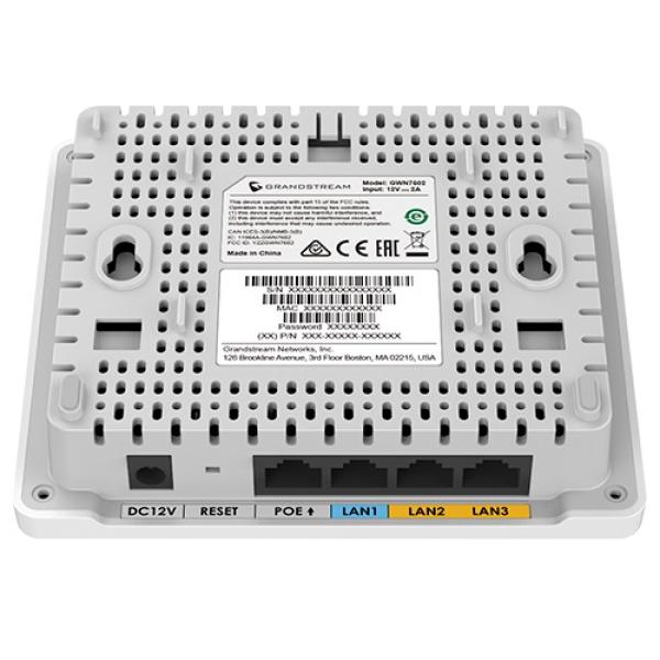 Grandstream GWN7604 prístupový bod, Wi-Fi 6 AX3000, 3Gb/ s, MU-MIMO, POE+, 256 klientov 