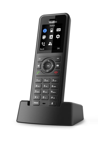 Yealink W57R SIP DECT odolná rúčka, IP54, 1, 8" bar.disp., 40 hodín hovoru, 575 h. poh.režim