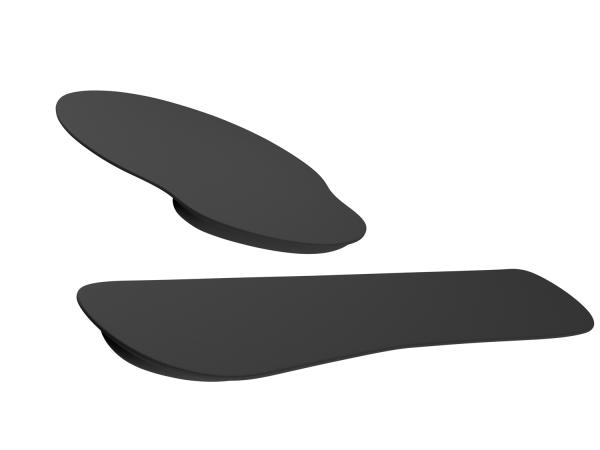 Ergonomický set podložiek pod zápästie Natec CHIPMUNK 2v1, čierna 