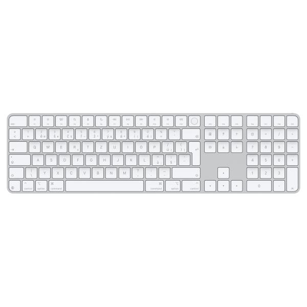 Apple Magic Keyboard Numeric Touch ID/ Bezdrôtová Bluetooth/ SK layout/ Biela