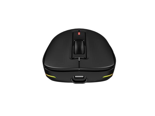 Genesis herná myš ZIRCON 660 PRO/ Herná/ Optická/ Pre pravákov/ 26 000 DPI/ Drôtová+bezdrôtová/ Čierna 