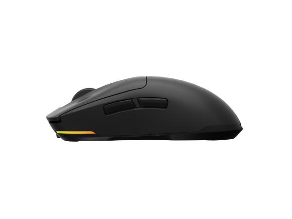 Genesis herná myš ZIRCON 660 PRO/ Herná/ Optická/ Pre pravákov/ 26 000 DPI/ Drôtová+bezdrôtová/ Čierna 