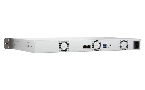 QNAP TS-433eU (4core 2, 0GHz, NPU / 4GB RAM / 4x SATA / 2x 2, 5GbE / 2x USB 3.2 / malá hĺbka) 