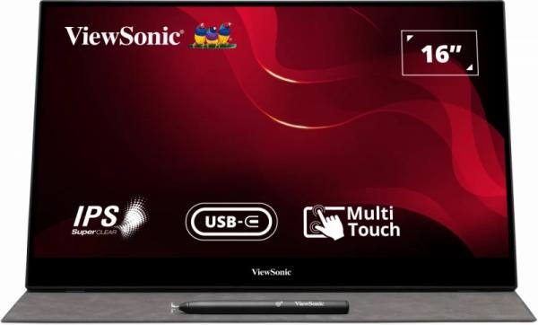 16" LED ViewSonic TD1655 - FHD, IPS, PCAP, portable