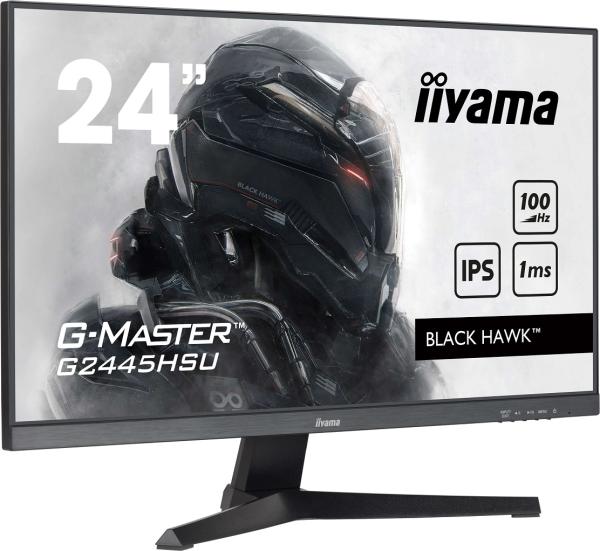 iiyama G-Master/ G2445HSU-B2/ 23, 8"/ IPS/ FHD/ 100Hz/ 1ms/ Black/ 3R 