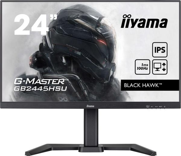 iiyama G-Master/ GB2445HSU-B2/ 23, 8"/ IPS/ FHD/ 100Hz/ 1ms/ Black/ 3R