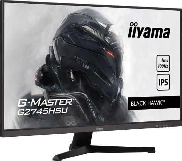 iiyama G-Master/ G2745HSU-B2/ 27"/ IPS/ FHD/ 100Hz/ 1ms/ Black/ 3R 