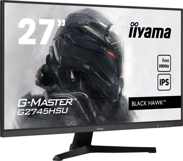 iiyama G-Master/ G2745HSU-B2/ 27"/ IPS/ FHD/ 100Hz/ 1ms/ Black/ 3R 