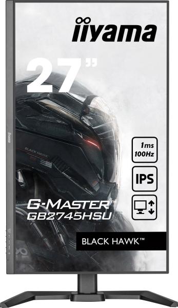 iiyama G-Master/ GB2745HSU-B2/ 27"/ IPS/ FHD/ 100Hz/ 1ms/ Black/ 3R 