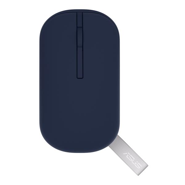 ASUS Marshmallow MD100/ Cestovná/ Optická/ 1 600 DPI/ USB+BT/ Modrá 