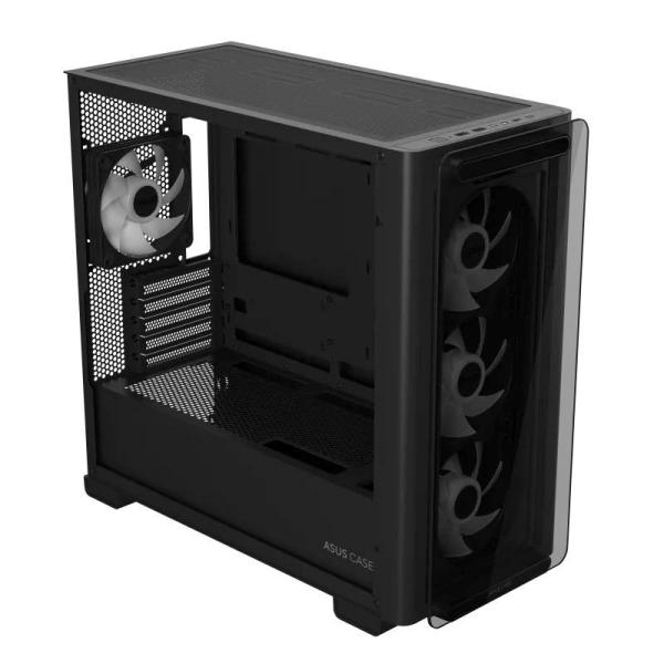 ASUS case A23 PLUS TG ARGB FANS BLK 