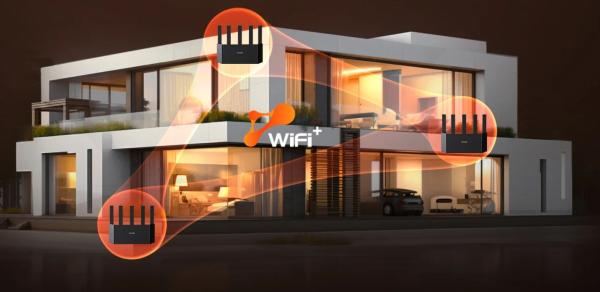 Tenda TX2L Pro AX1500 WiFi 6 Mesh Router, 1x GWAN, 3x GLAN, IPv6, 5x 6dBi anténa, WPA3, CZ App 