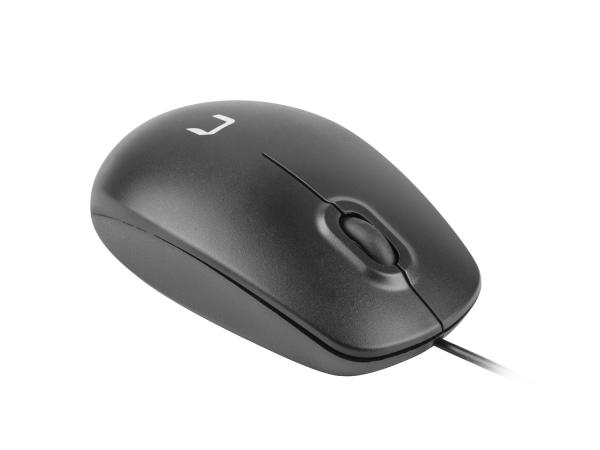 Natec laserová myš HAWK/ 1000 DPI/ Kancelárska/ Laserová/ 1 000 DPI/ Drôtová USB/ Čierna 