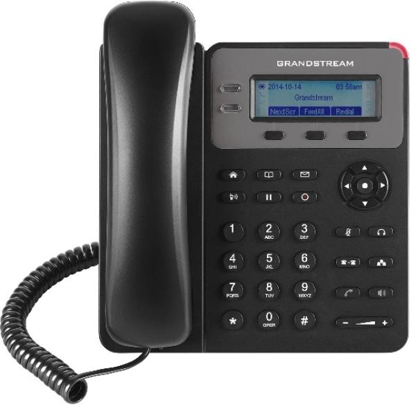 Grandstream GXP1610 (no PoE) 2, 95" LCD displej, 1SIP účet, 3prog. tlačidlá, dual 10/ 100MBps