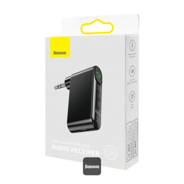 Baseus bluetoooth audio adaptér Qiyin čierny 