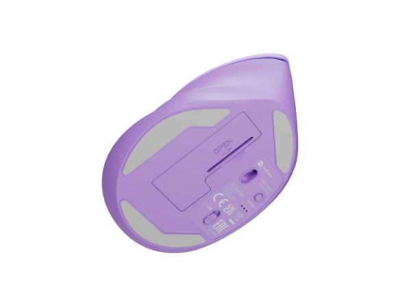 Bezdrôtová vertikálna myš Natec CRAKE 2/ Optická/ 2 400 DPI/ USB+BT/ Levan/ Vertikálna/ Optická/ Pre pravák 