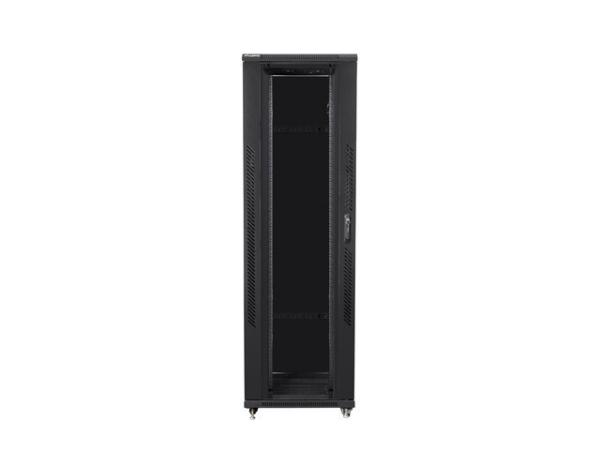 Stojanový rack 19" 42U/ 800x1200 flat pack black 