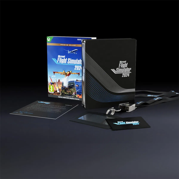 XSX - Fligh Simulator 2024 - Premium Deluxe Edition Steelbook 