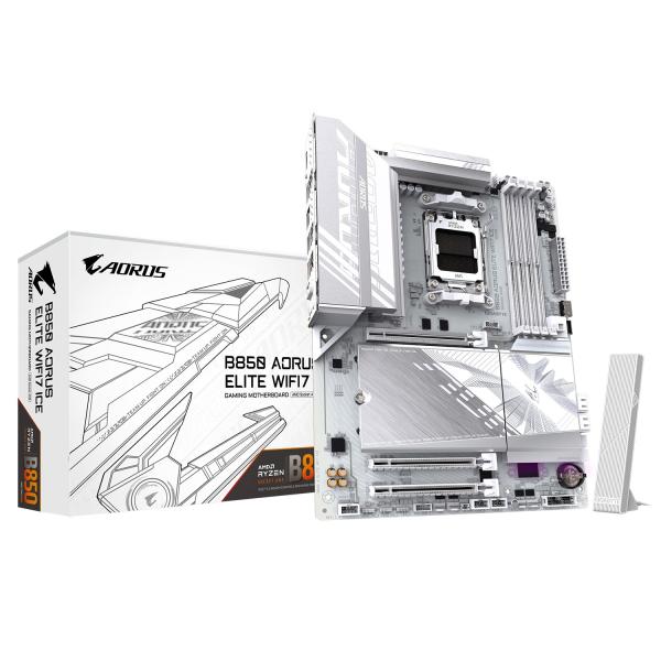 GIGABYTE B850 AORUS ELITE WIFI7 ICE/ AM5/ ATX 