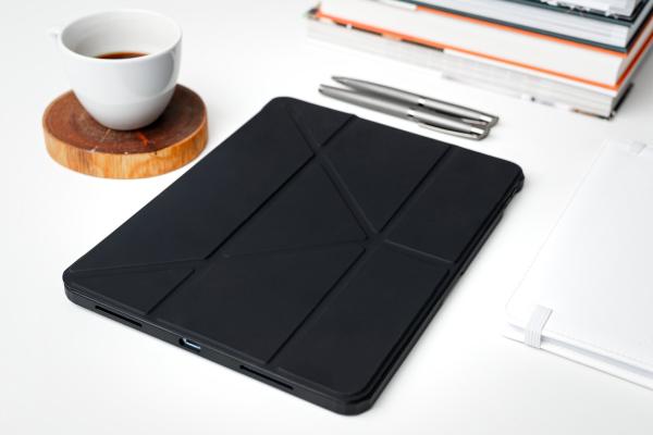 ER POWER kryt Flip Folio pre Apple iPad Air 13 (2025/ 2024) čierny 