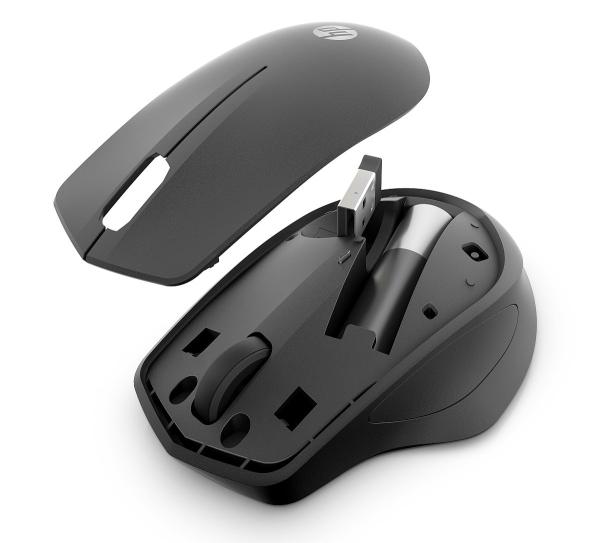HP 285 Silent Wireless Mouse/ Kancelárska/ Optická/ Pre pravákov/ 1 200 DPI/ Bezdrôtová USB/ Čierna 