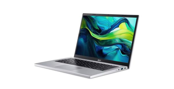 Acer Aspire Go 14/ AG14-32P-35D5/ 3-N355/ 14"/ WUXGA/ 8GB/ 512GB SSD/ UHD/ W11H/ Silver/ 2R 