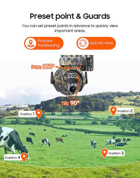 Viking solární outdoorová HD kamera HDs04 4G,  šedá 