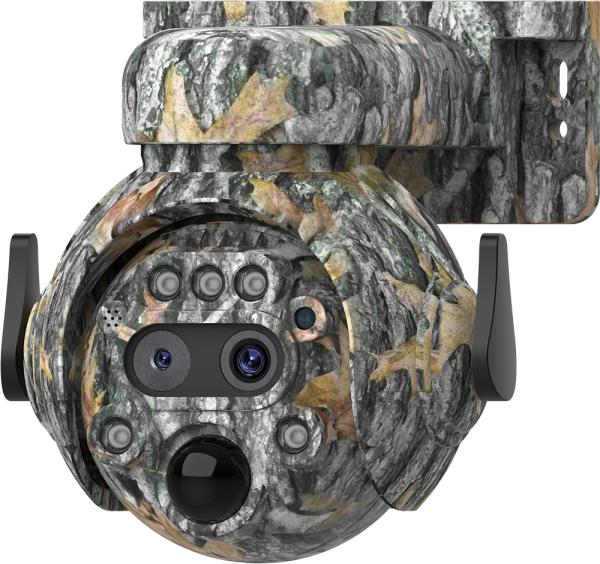 Viking solární outdoorová HD kamera HDs04 4G,  šedá 