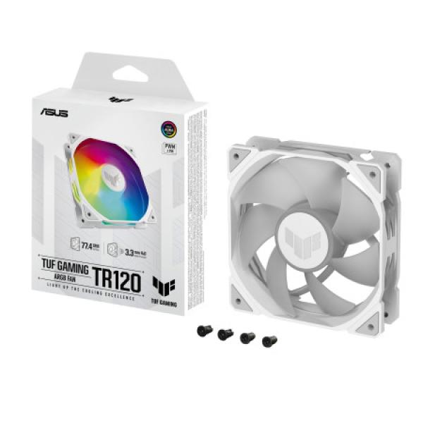 Asus TUF Gaming TR120-ventilátor 120mm ARGB white 