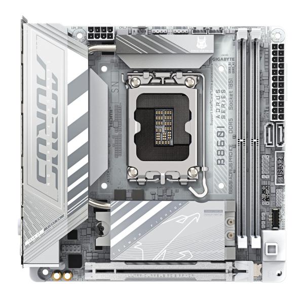GIGABYTE B860I AORUS PRO ICE/ LGA 1851/ mITX 