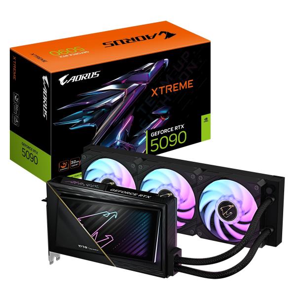 GIGABYTE AORUS GeForce RTX 5090 XTREME WATERFORCE/ 32GB/ GDDR7 