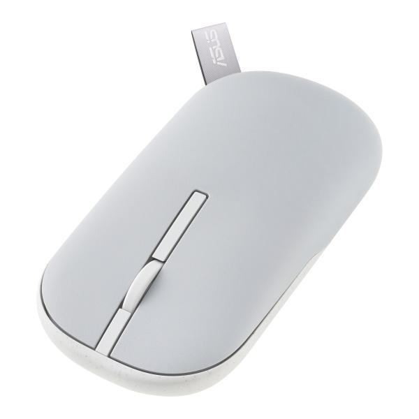 ASUS Marshmallow MD100 Lite/ Cestovná/ Optická/ 1 600 DPI/ USB+BT/ Sivá 