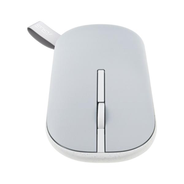 ASUS Marshmallow MD100 Lite/ Cestovná/ Optická/ 1 600 DPI/ USB+BT/ Sivá 