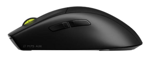 CORSAIR M75 Air Herná Optická 26 000 DPI USB+BT Čierna 