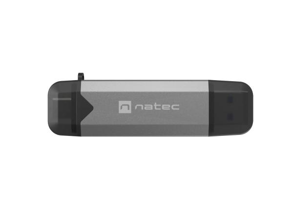 Čítačka kariet Natec SCARAB 3 USB-A + USB-C 3.1 GEN 1/ microSD/ microSDHC/ microSDXC/ SD/ SDHC/ SDXC/ T-Flash 