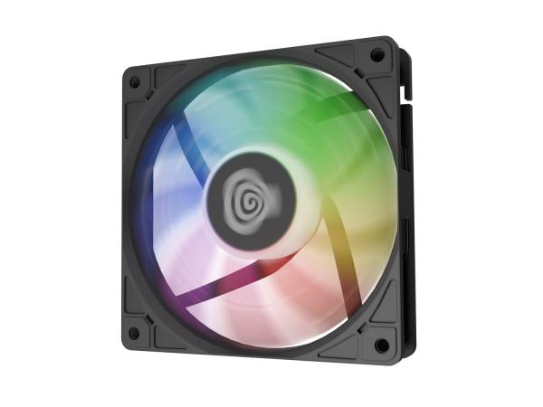 Ventiátor Genesis OXAL 120 ARGB, 3-Pack, čierny 