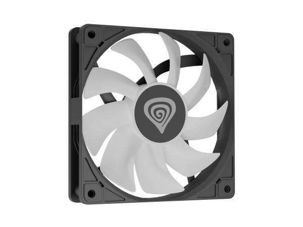 Ventiátor Genesis OXAL 120 ARGB, 3-Pack, čierny 