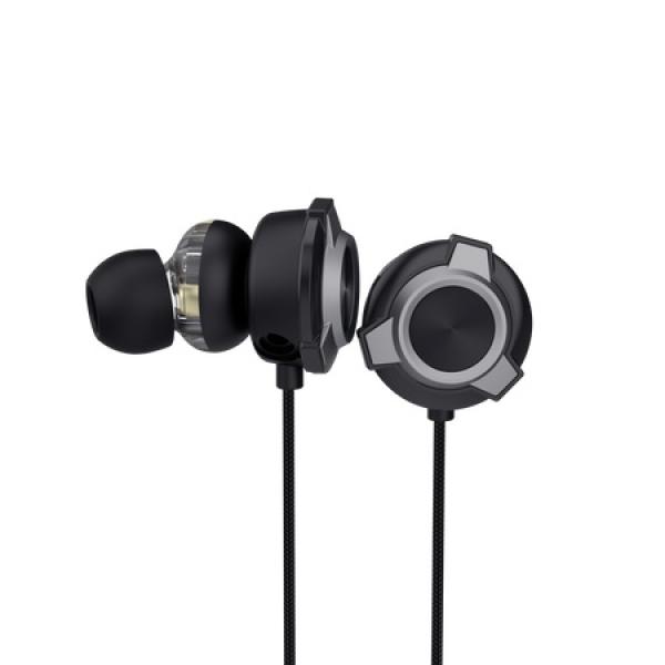 Trust GXT 406 Pine Multiplatform gaming earphones/ Jack/ Čierna 