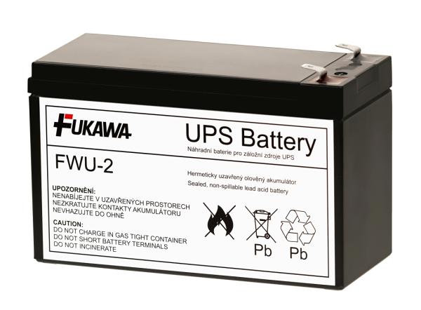 Batéria RBC2 pre UPS - FUKAWA-FWU2 náhrada za RBC2